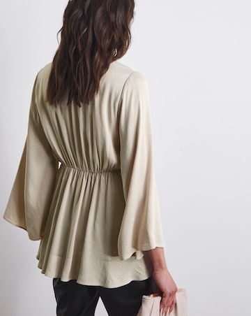 Joanna Hope Satin Blouse