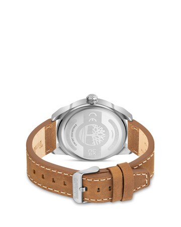 Timberland Ripley Z Brown Leather Strap Watch