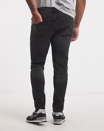 Skinny Fit Stretch Jeans Black Wash