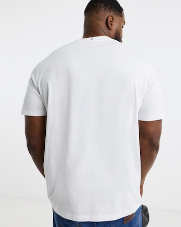 Jack & Jones Square Originals Logo T-Shirt - White