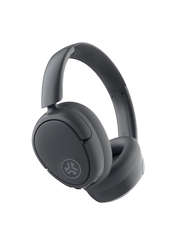 JLab JBuds Lux Active Noise Cancelling Over-Ear Headphones - Graphite