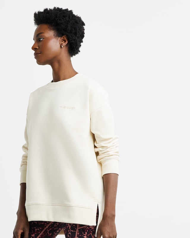 Snowdonia Ladies Longline Split Hem Sweatshirt