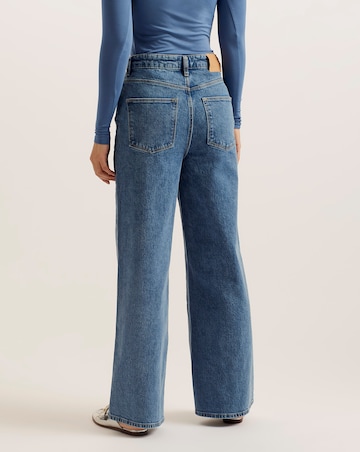 Ted Baker Nass Wide Leg Denim Jeans