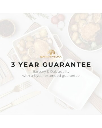 Barbary & Oak Nattura Set of 2 Square Baking Dishes Beige