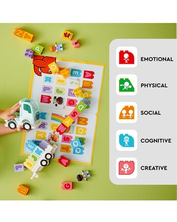 LEGO DUPLO Town Alphabet Truck Toddler Learning Toy 10421