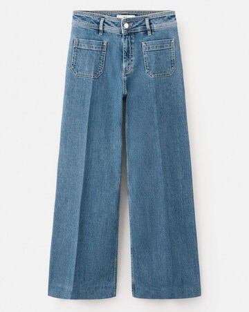 Mango Jessie Wide Leg Jeans With Pockets