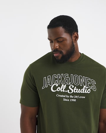 Jack & Jones Makoto T-Shirt & Polo Pack - Green/Black