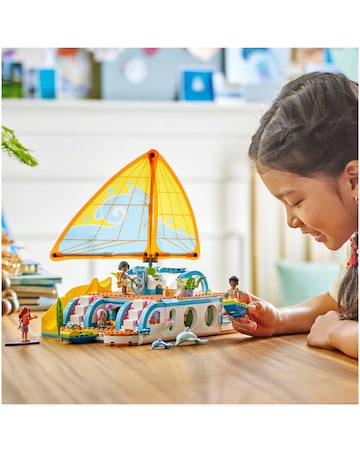 LEGO Friends Travel Boat Adventure, Kids' Building Kit 42664