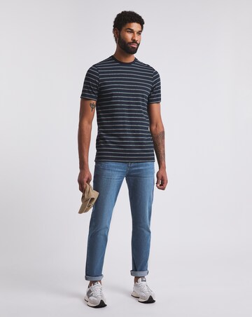 Premium Mid Stonewash Straight Fit Jean