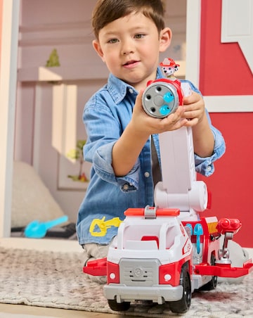 Paw Patrol Fire Rescue Rapid Reload Fire Truck with Lights and Sounds