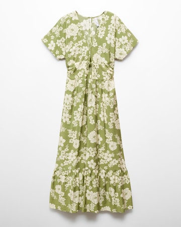 Mango Coloma Floral Maxi Dress