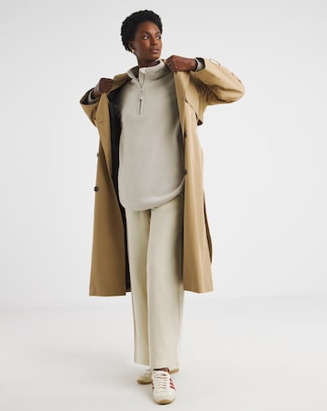 Quarter Zip Longline Fleece