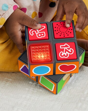 Fisher-Price Laugh & Learn Puppy's Activity Cube Learning Toy