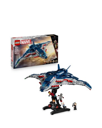LEGO Marvel Avengers: Age of Ultron Quinjet, Kids' Building Kit 76325