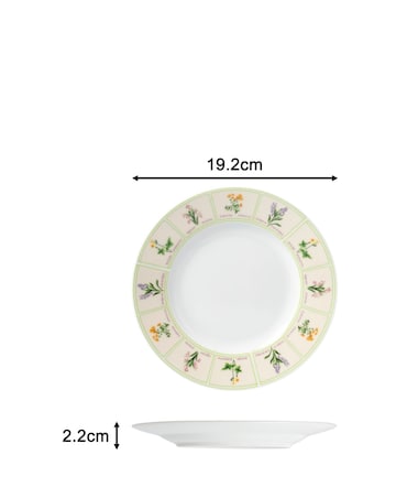 Waterside 24 Piece Wild Flowers Dinner Set