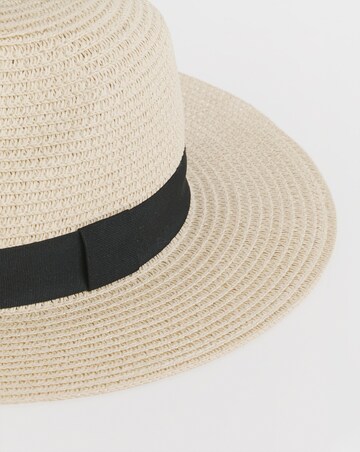 Straw Fedora Hat