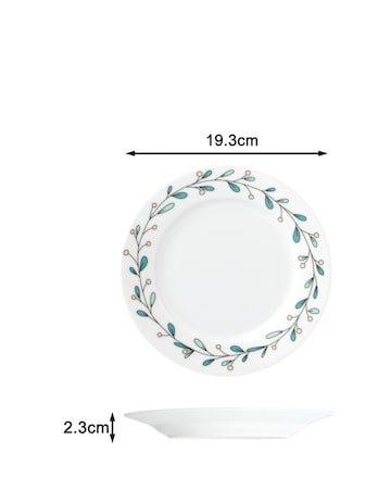 Watserside Mistletoe 12 Piece Dinner Set