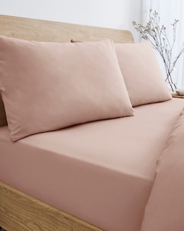 Pure Cotton 200 Thread Count Extra Deep 38cm Fitted Sheet