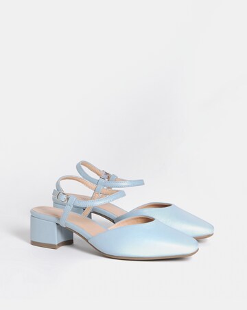 Jennifer Two Part Heeled Shoes - Wide Fit (E)