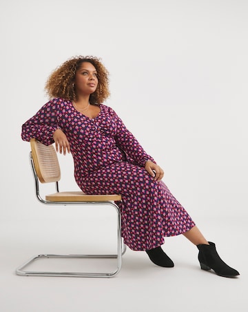 Joe Browns Gorgeous Geo Retro Jersey Midi Dress