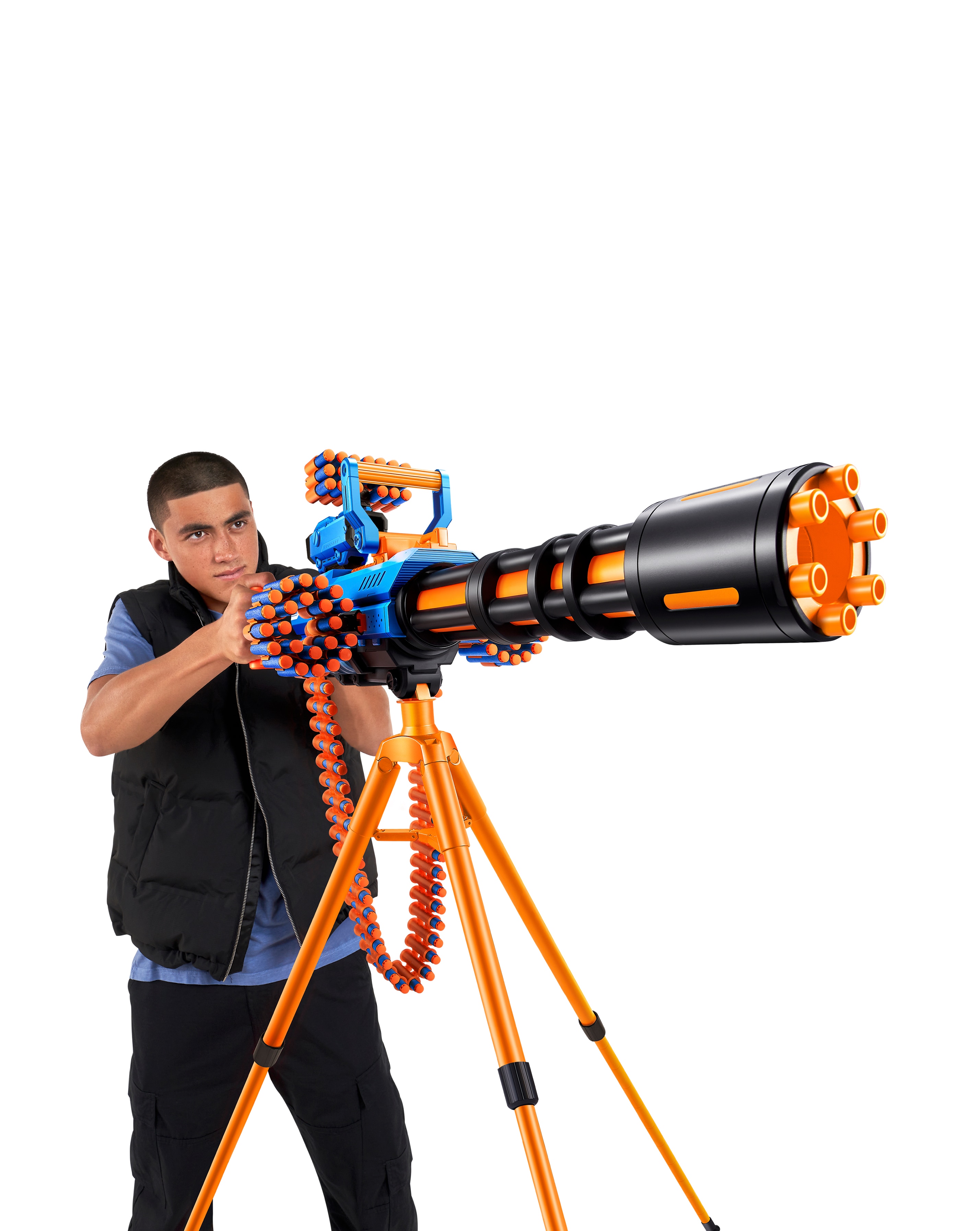 Zuru X-Shot Insanity S1 Motorized Rage Fire Gatling Gun | JD Williams
