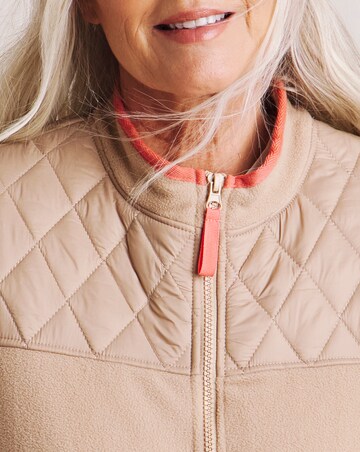 Julipa Zip Up Quilted Fleece