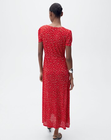 Mango Printed Midi Dress