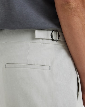 Folio Tailored Linen Flat Tapered Trouser