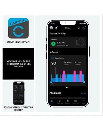 Garmin Vivoactive 6 AMOLED 42mm Smart Watch - Jasper Green