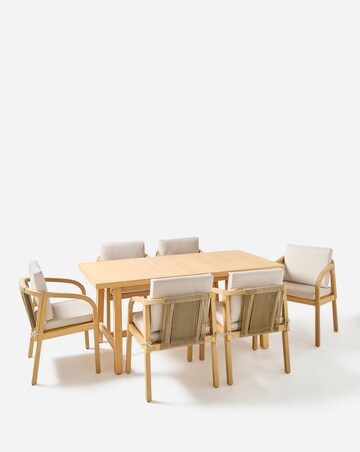 Luca Wooden Dining Set