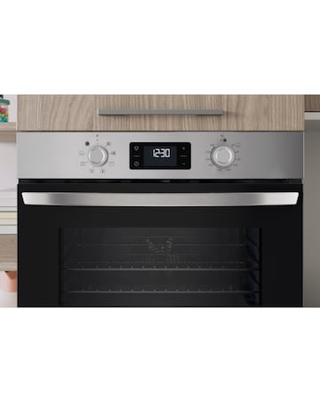 Indesit Turn&Go IO 253 X UK Built-In Electric Single Oven Stainless Steel