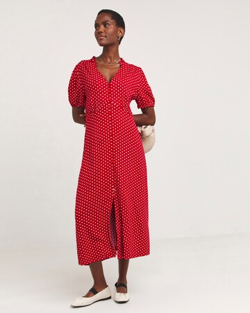 Joe Browns Jersey Polka Dot Midi Dress