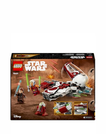 LEGO Star Wars Ahsoka's Jedi Interceptor Building Toy 75401