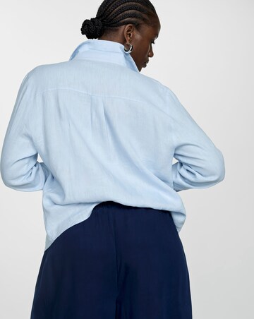 Mango Milos Lyocell Elastic Waistband Trousers