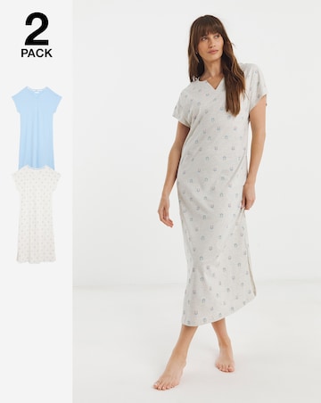 Julipa (2 Pack) Value Maxi Nighties