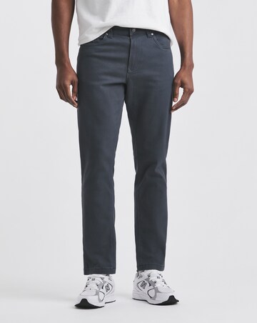 Union Blue Slim Fit Stretch Gabardine Jean
