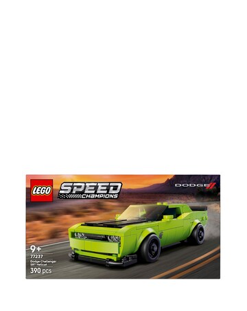 LEGO Speed Champions Dodge Challenger SRT Hellcat Sports Car Toy 77237
