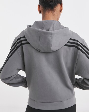 adidas 3 Stripes Full Zip Hoodie