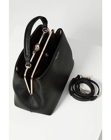 Luella Grey Louisa Black Crossbody Tote