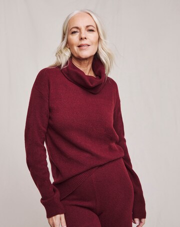 Julipa Soft Wool Roll Neck Co-Ord Jumper