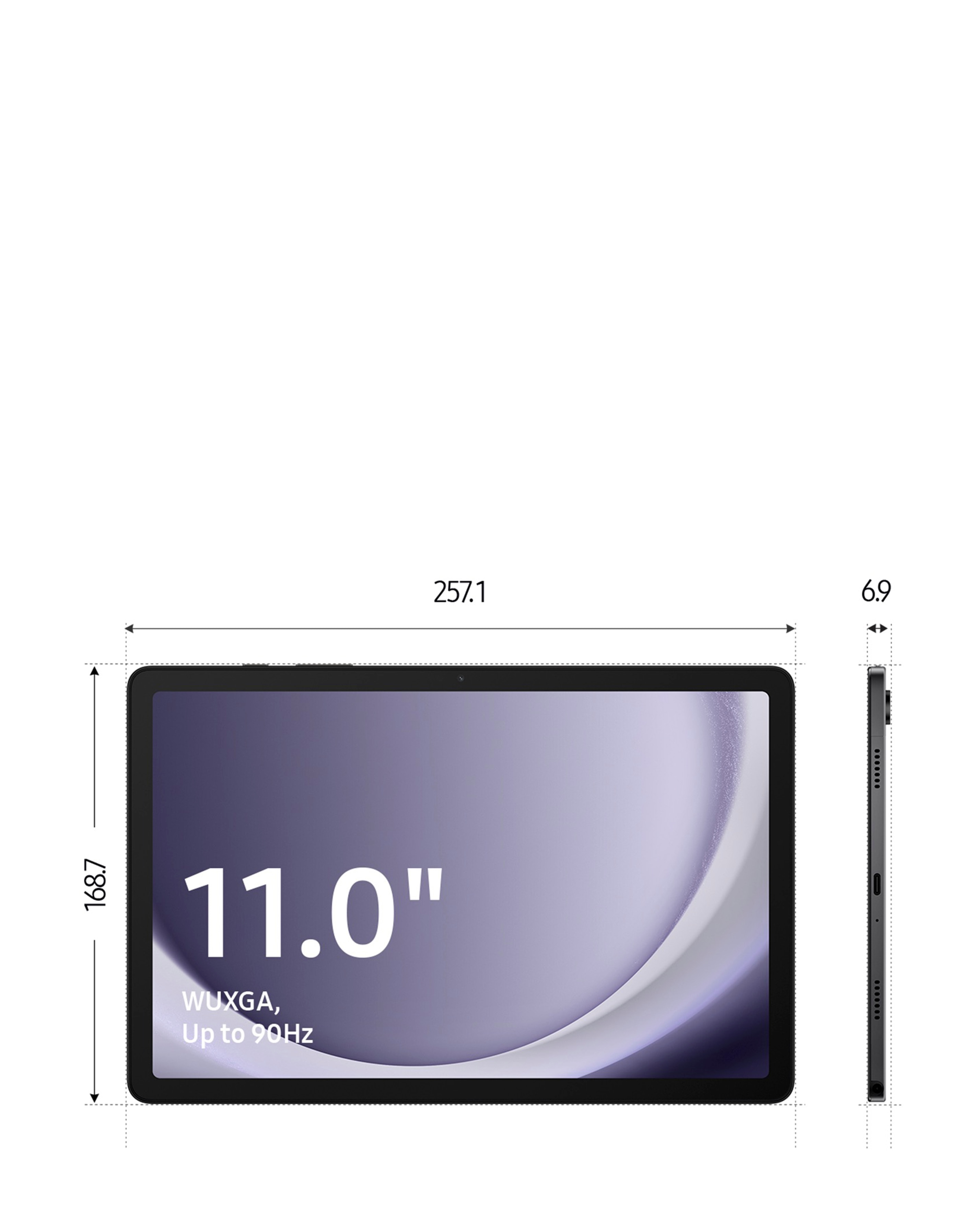 Samsung Galaxy Tab A9+ 11in 64GB WiFi Tablet - Grey | JD Williams