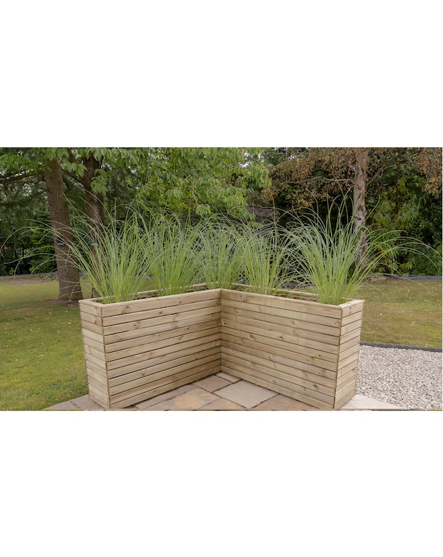 Forest Linear Corner Planter 160cm