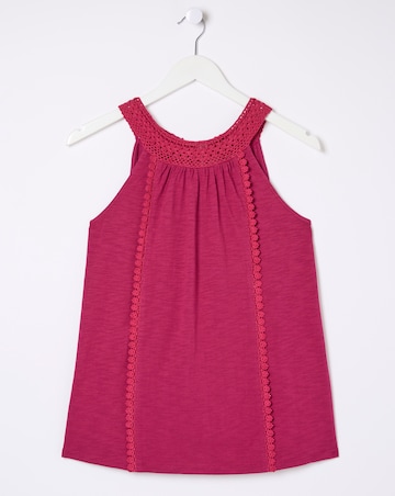 FatFace Nancy Crochet Vest