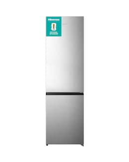 Hisense RB435N4BCE Fridge Freezer - Stainless Steel E Rated 201 CM