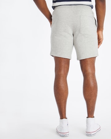 Grey Marl Fleece Shorts