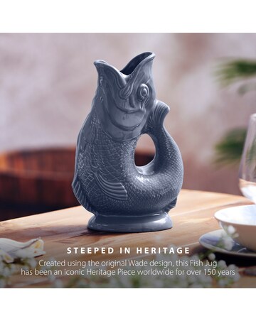 Wade Grey Fish Jug - 0.6L