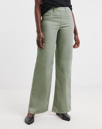 Sage Wide Leg Jeggings