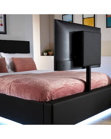 XR Living Ava Upholstered PU TV Bed