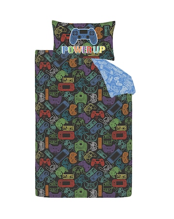 Catherine Lansfield Power Up Gamer So Soft Duvet Cover Set