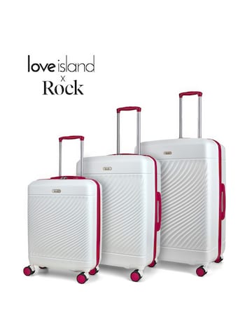 Rock Love Island 3pc Suitcase Set